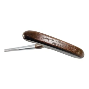 Acushnet Bulls Eye Putter Std M5S Dual-Sided John Reuter Jr Fluted Steel 35" - Picture 1 of 15