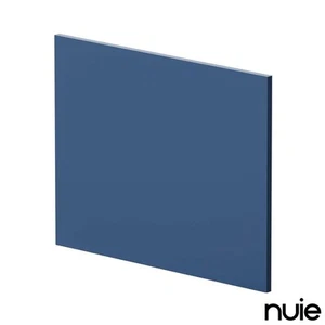 Nuie Blocks Satin Blau 700 mm Quadratisch Dusche Badewanne Endplatte - MOF379 - Bild 1 von 8