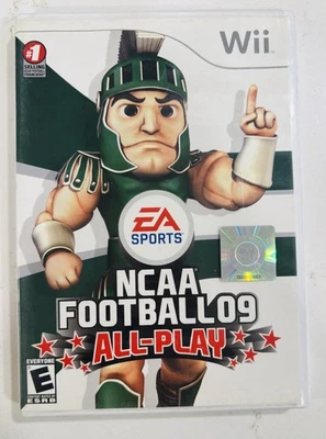 NCAA Football 09: All-Play (Nintendo Wii, 2008) Usado, Fútbol Universitario! Foto 1 de 3