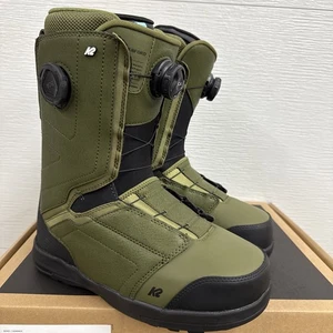 2026 brandneu K2 Herren Hanford Snowboard Boots $ 410 Größe 9 oliv Double Boa - Bild 1 von 7