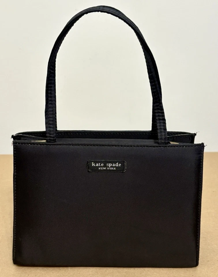kate spade new york Sam Icon Ksnyl Black Nylon Mini Tote - Image 1 of 4