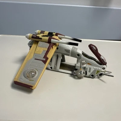 Republic Gunship Deluxe Ultra 7" Large Star Wars Titanium series 2005 Hasbro - Image 1 of 4