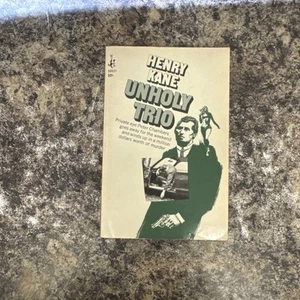 Henry Kane / UNHOLY TRIO 1st Edition 1967 - Picture 1 of 6