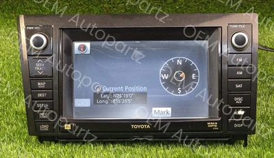 Toyota Sequoia Tundra 2010-2013 JBL Navigation Display Unit 86120-0C330 E7026 - Image 1 of 4