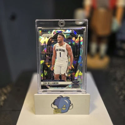 🔥🏀 ZION WILLIAMSON 🧊 SP 🏀🔥 2024-25 Panini Prizm - #10 Ice Prizm — 第 1/4 张图片
