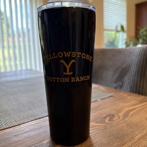 Vaso con licencia Yellowstone Silver Buffalo 2022 Spike Cable Dutton Ranch 20 oz - Imagen 1 de 7