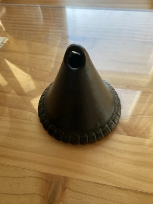Antique Cast Iron Smoke Bell - Image 1 of 4