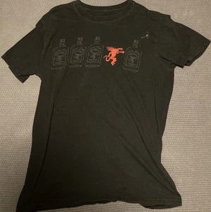 Camiseta Fireball negra pequeña para hombre - Imagen 1 de 1