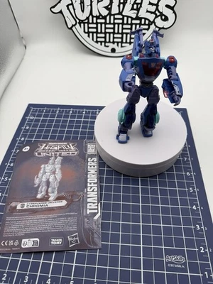 Hasbro Transformers Legacy United Deluxe CHROMIA Cyberverse Universe Completo Foto 1 de 4