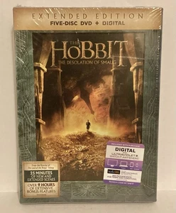 The Hobbit: The Desolation of Smaug (DVD, 2015, 5-Disc Set, Extended Edition) - Picture 1 of 8