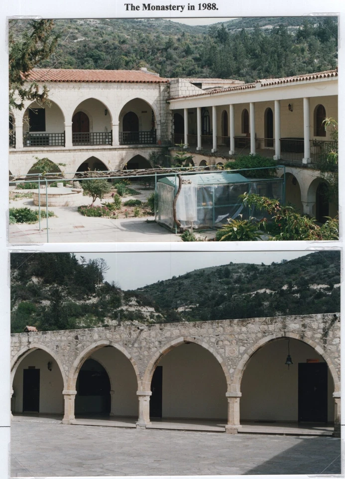 CYPRUS 1988 AYIOS NEOPHYTOS MONASTERY IN PAPHOS DISTRICT 2 张照片 — 第 1/1 张图片