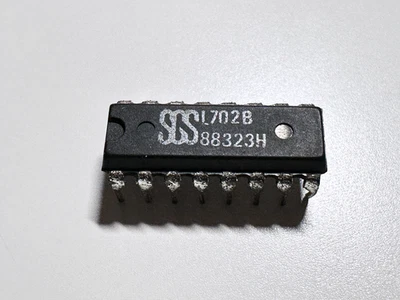 L702B SGS THOMSON 2A Quad Darlington Transistor Switch 70V DIP-16 - Image 1 of 3