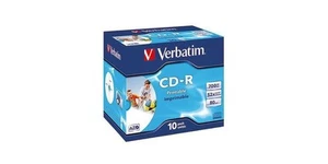 Verbatim CD-R 80min 700Mbyte 52x 10 St./Pack. 80min 700Mbyte 52x 10 St./Pack. - Bild 1 von 1