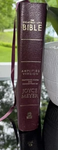 The Everyday Life Bible Amplified Classic 2006 Bonded Leather Joyce Meyer 1st Ed - Imagen 1 de 15