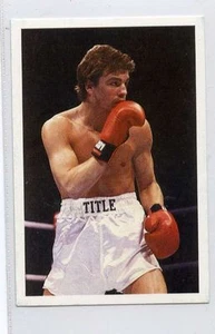 (Jh251-100) RARE,Trade Card Booster of Mark Kaylor ,Boxer 1986 MINT - Foto 1 di 2