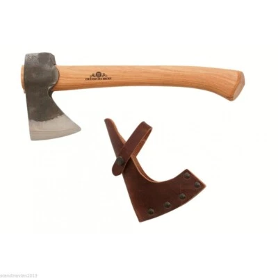 Hacha sueca Gransfors Carpenters 465 + funda de cuero + garantía hecha en Suecia Foto 1 de 3