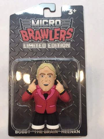Bobby "The Brain" Heenan Micro Brawler - Limited Edition Cover