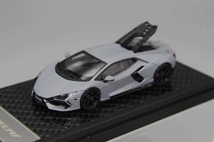 LCD 1/64 Escala Lamborghini Revuelto Gris Diecast Coche Modelo Juguete Regalo Nuevo en Caja - Imagen 1 de 7