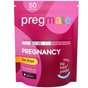 Pregmate Pregnancy Test Strips (50 Count) - Picture 1 of 8