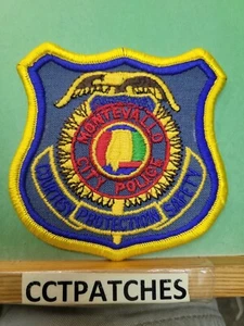 MONTEVALLO, ALABAMA POLICE SHOULDER PATCH AL - Picture 1 of 2