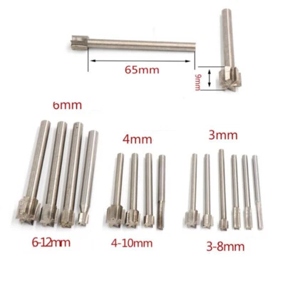 For Dremel Accessories Steel Grinding Burrs Wood Carving Rotary 2.35mm-6mm Shank - Image 1 of 4