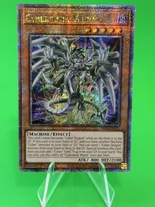Yu-Gi-Oh Alliance Insight Cyberdark Wurm Quarter Century Secret Rare ALIN-EN027! - Picture 1 of 15