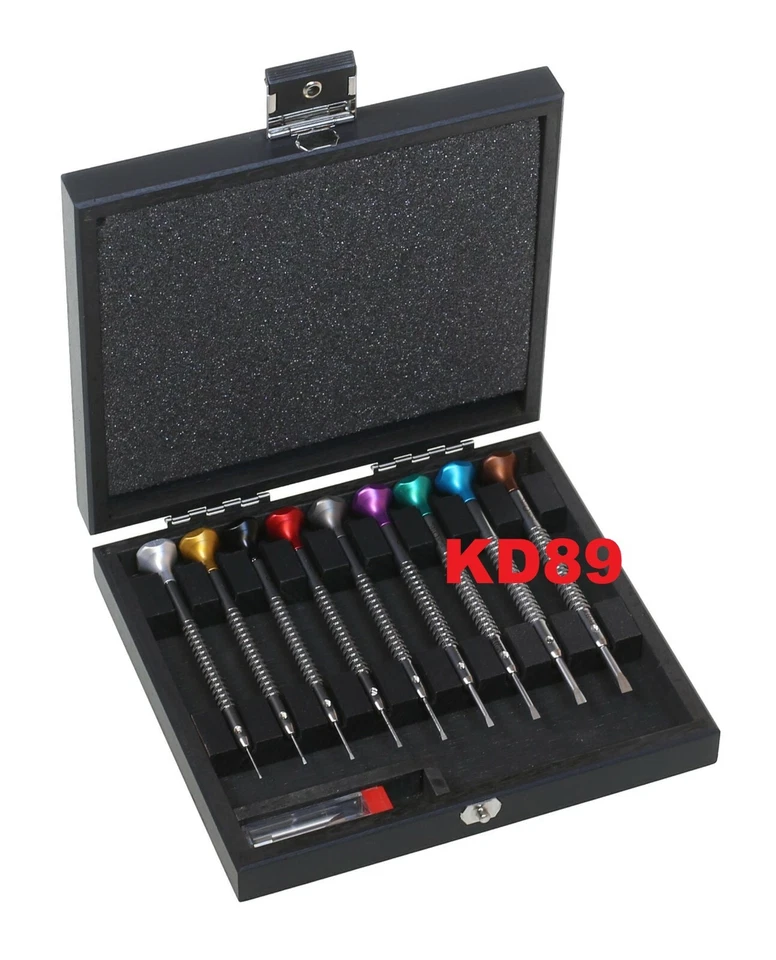 HOROTEC 01.218-A Assortment of 9 watchmaker screwdrivers 0.60 to 3.00 mm - Image 1 of 1