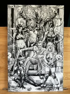 Detective Comics #1027 Jay Anacleto Exclusive Variant Cover B&W Virgin DC 2020 - Picture 1 of 8