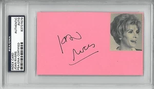 Joan Rivers Signed Authentic Autographed 3x5 Index Card Slabbed PSA/DNA#83727679 - Picture 1 of 1