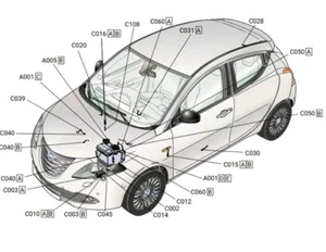 Manuale Officina IMPIANTO ELETTRICO Lancia Ypsilon 1.3 Multijet  Dal 2015 - Foto 1 di 5
