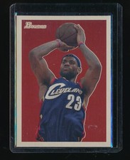 LEBRON JAMES 2009-10 BOWMAN 48 #14 *LOS ANGELES LAKERS* (B)