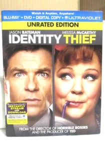 Identity Thief - Blu Ray/DVD - Unrated Edition - Jason Bateman, Melissa McCarthy - Picture 1 of 3