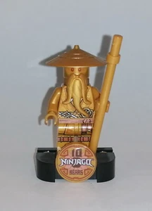 LEGO Ninjago - Goldener Meister Wu - Figur Minifig Legacy Golden Sensei 71741 - Bild 1 von 3