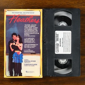 Heathers (1986) - VHS Comedy Thriller Horror - Winona Ryder - GREAT CONDITION - Picture 1 of 8