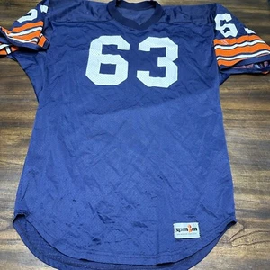Vintage Spanjian Chicago Bears #63 Trikot unbedruckt L/XL - Bild 1 von 13