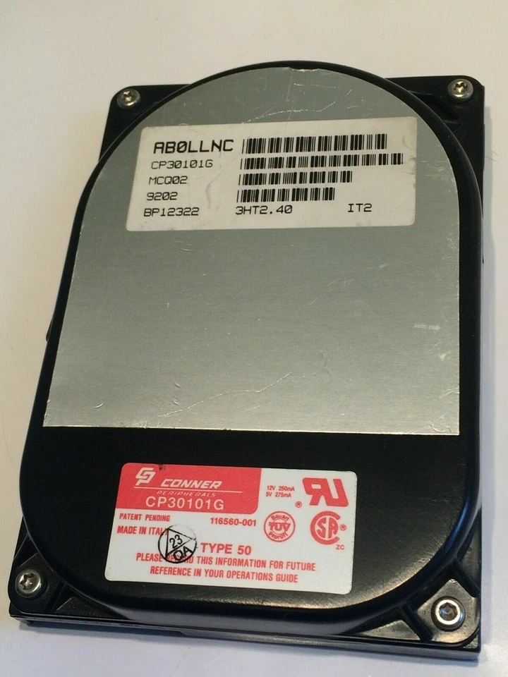 CONNER CP30101G 120MB IDE HARD DISC                                 aa4ca18 - Image 1 of 1
