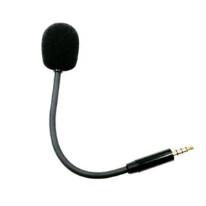 Microphone for Game Headset PC 3.5mm Gold Plate Straight Plug Microphone - Picture 1 of 8