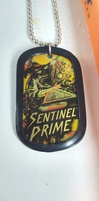 TRANSFORMERS DOG TAG FUN PACKS - DARK OF THE MOON SENTINEL PRIME  2011 - Image 1 of 4