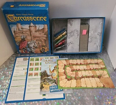 2000 Carcassonne * Rio Grande Games * Klaus-Jürgen Wrede * 99% Complete * - Image 1 of 4