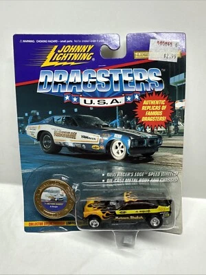 Johnny Lightning Dragsters EE. UU. Chevy Vega '71 Motown Shaker Al Bergler Serie 5 Foto 1 de 4