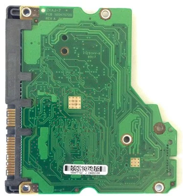 Seagate Hard Drive Disk HDD ST3500320NS HDD PCB Circuit Board 100475720 Rev-ABC - Image 1 of 2