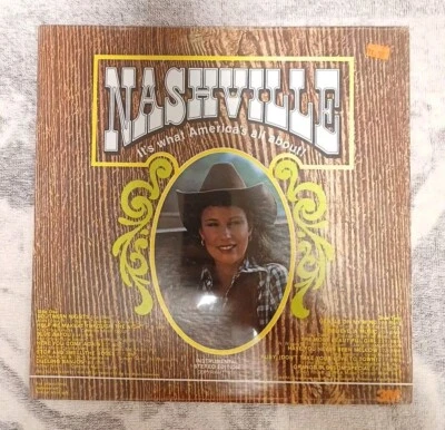 Nashville It's What America's All About! SEALED Vinyl Record LP Various Country - Image 1 of 4