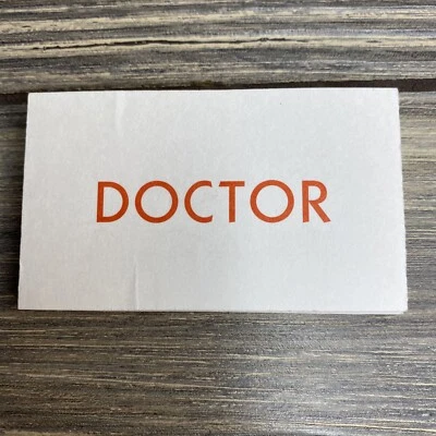 Piezas de repuesto de tarjetas Milton Bradley 2004 Operation Doctor Foto 1 de 3