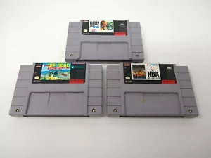 Lot of 3 SNES games - Picture 1 of 4