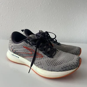 Brooks Levitate 5 Men's Size 10 D Gray/Blue/Orange Running Shoes 1103701D034 - Picture 1 of 12
