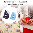 2Pcs Sewing Thimble Reusable Silicone Fingerstall For Sewing Hand Working GFL