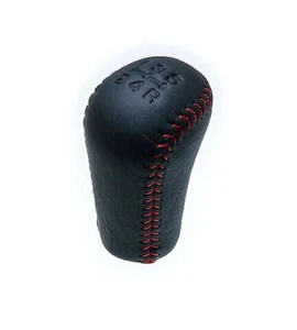 Perilla de cambio de marchas de cuero genuino OEM para: Mitsubishi Lancer Evo 4 5 6 CP9A - Imagen 1 de 1