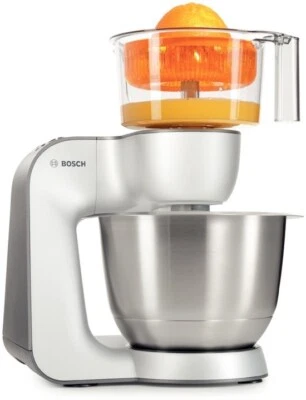 4242002681689 Bosch Styline food processor 900 W 3.9 L Stainless steel, White BO - Image 1 of 4