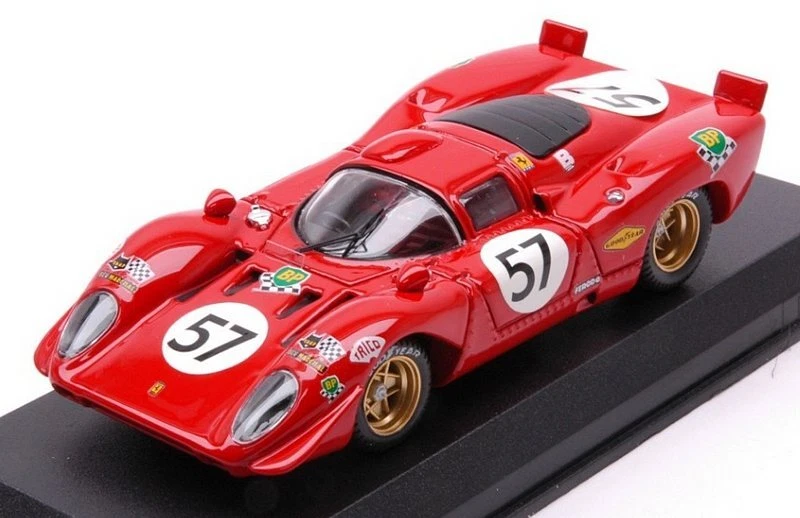 Ferrari 312 P Coupe Le Mans 1970 Adamowicz-Parsons 1:43 BEST 9290-2 - Image 1 of 1