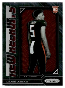 2022 Panini Prizm New Recruits #NR-4 Drake London FALCONS RC - Picture 1 of 2